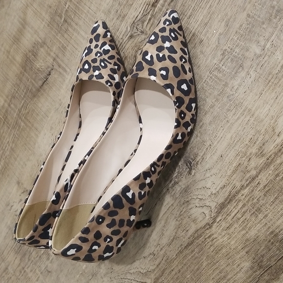 Leopard Pumps Sz 8 - Picture 2 of 5